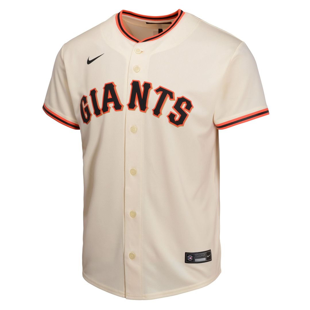 San Francisco Giants Rafael Devers Nike Youth Home Player Game Jersey - Cream