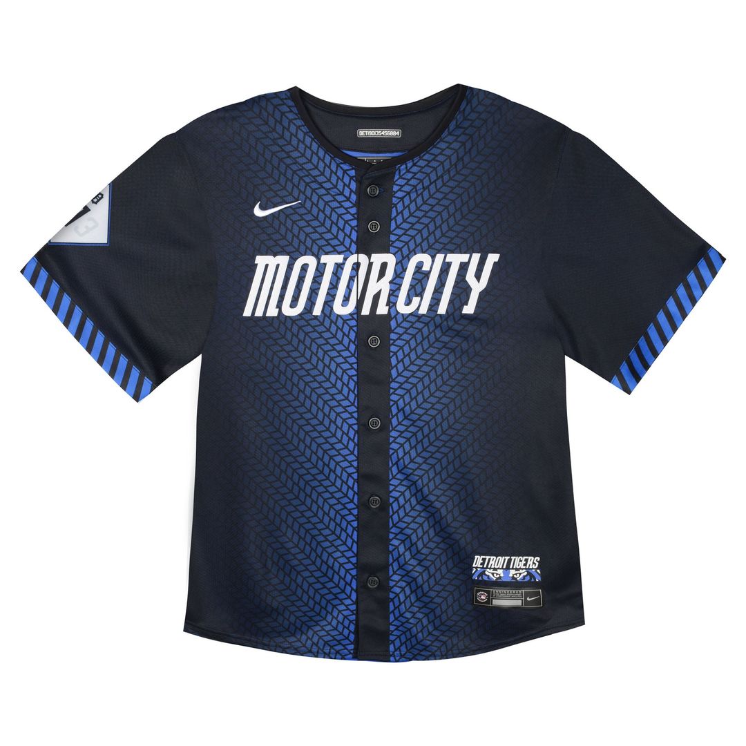Detroit Tigers Nike Toddler City Connect Team Limited Jersey - Blue
