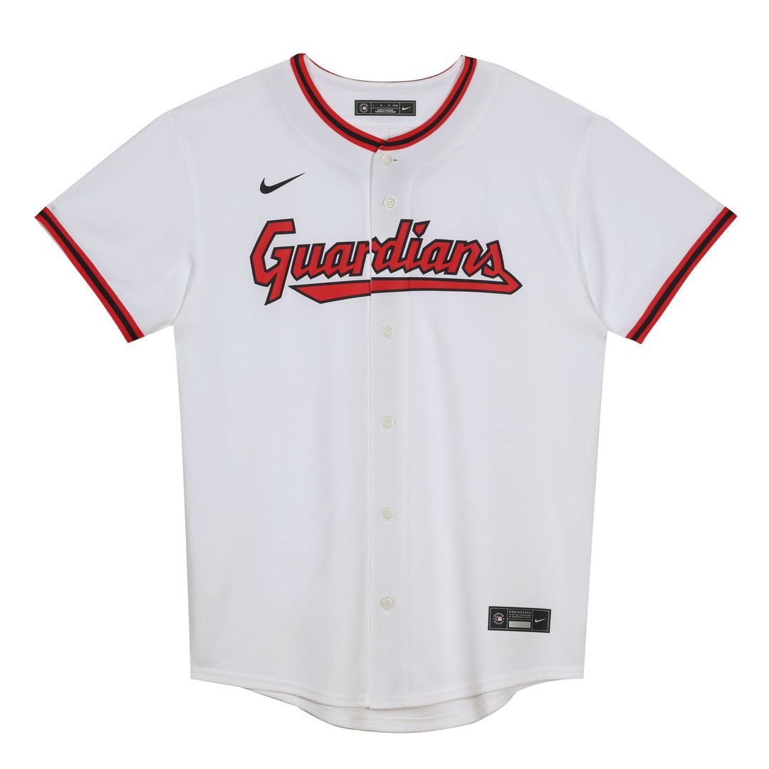 Cleveland Guardians José Ramírez Nike Preschool Home Player Jersey - White