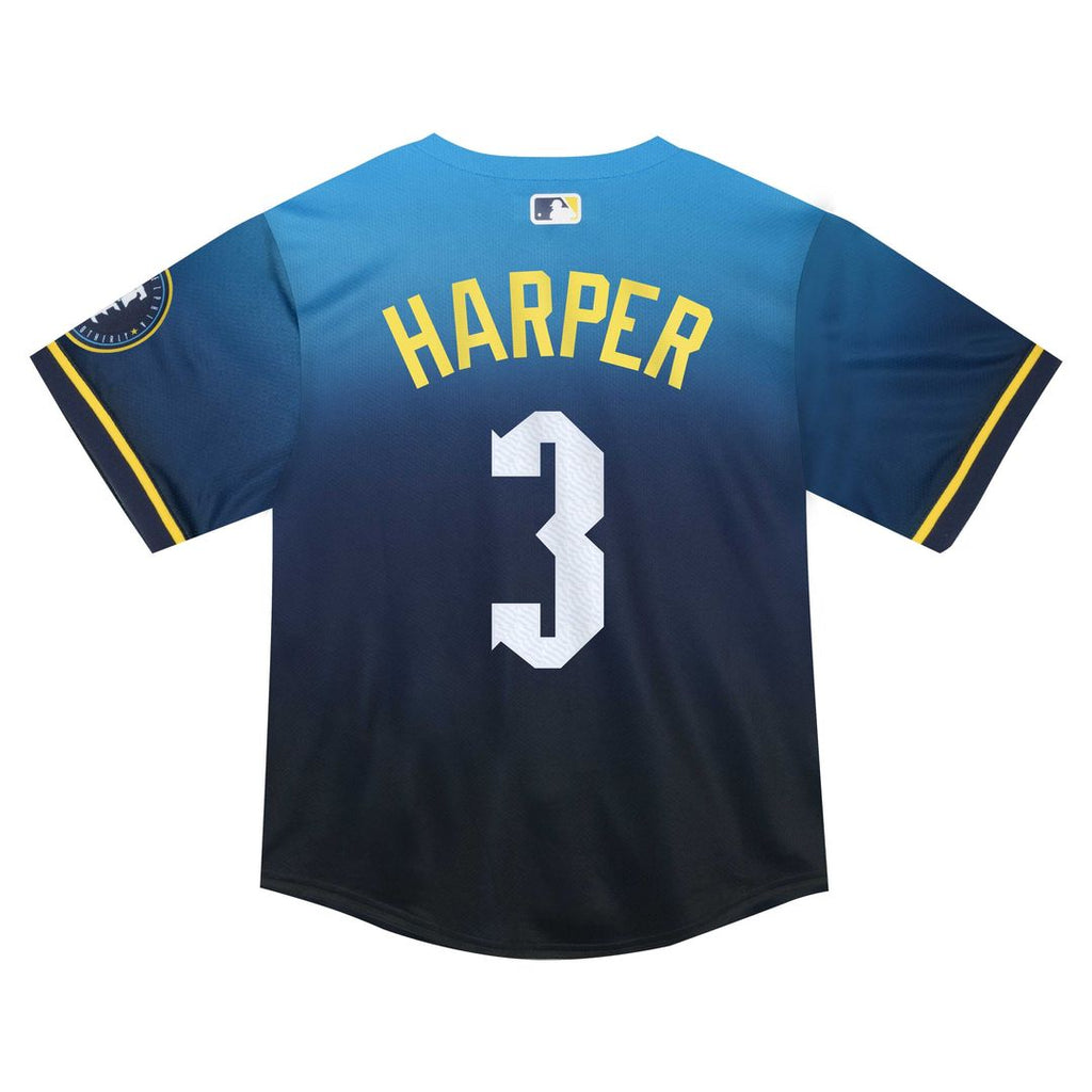 Philadelphia Phillies Bryce Harper Nike Toddler 2024 City Connect Limited Player Jersey - Blue