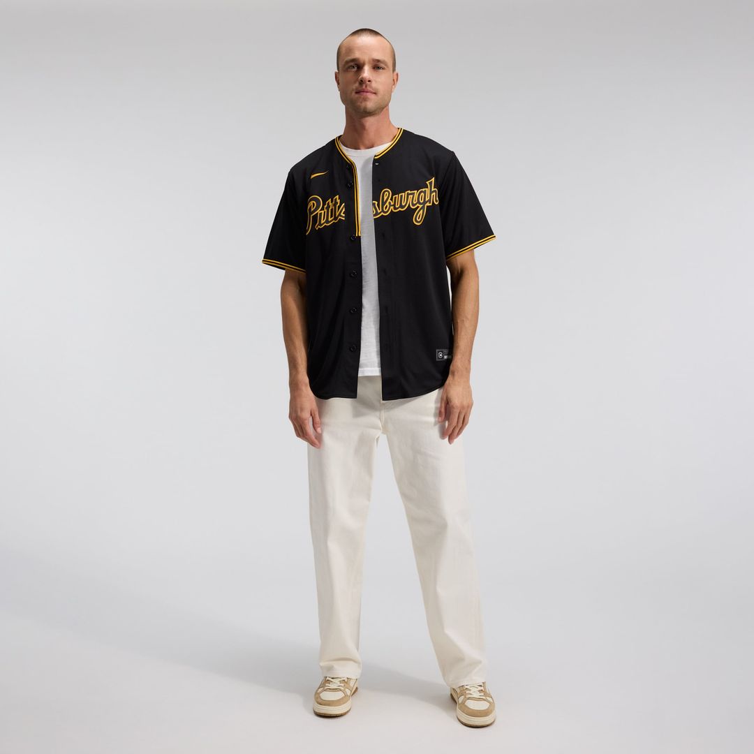 Pittsburgh Pirates Nike Alternate Replica Team Jersey - Black