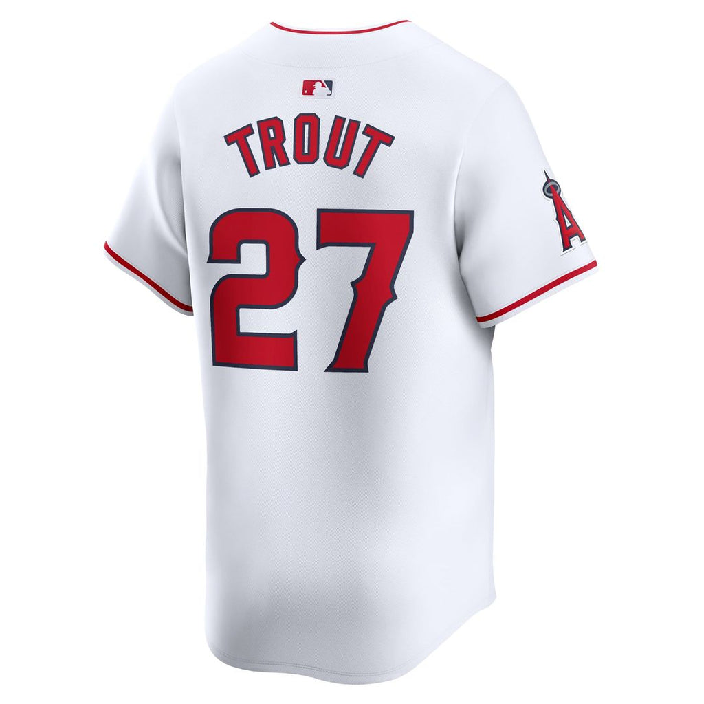 Los Angeles Angels Mike Trout Nike Youth Home Limited Player Jersey - White