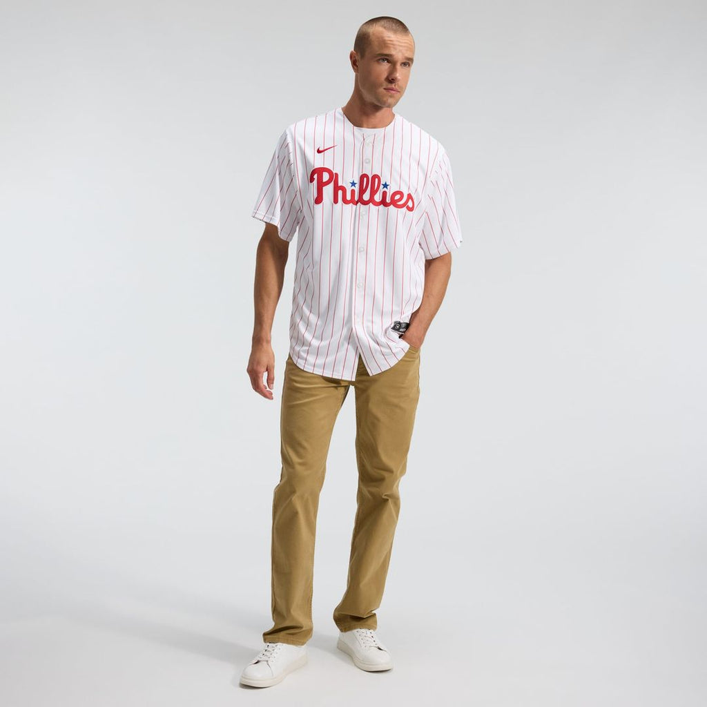 Philadelphia Phillies Nike Home Replica Team Jersey - White