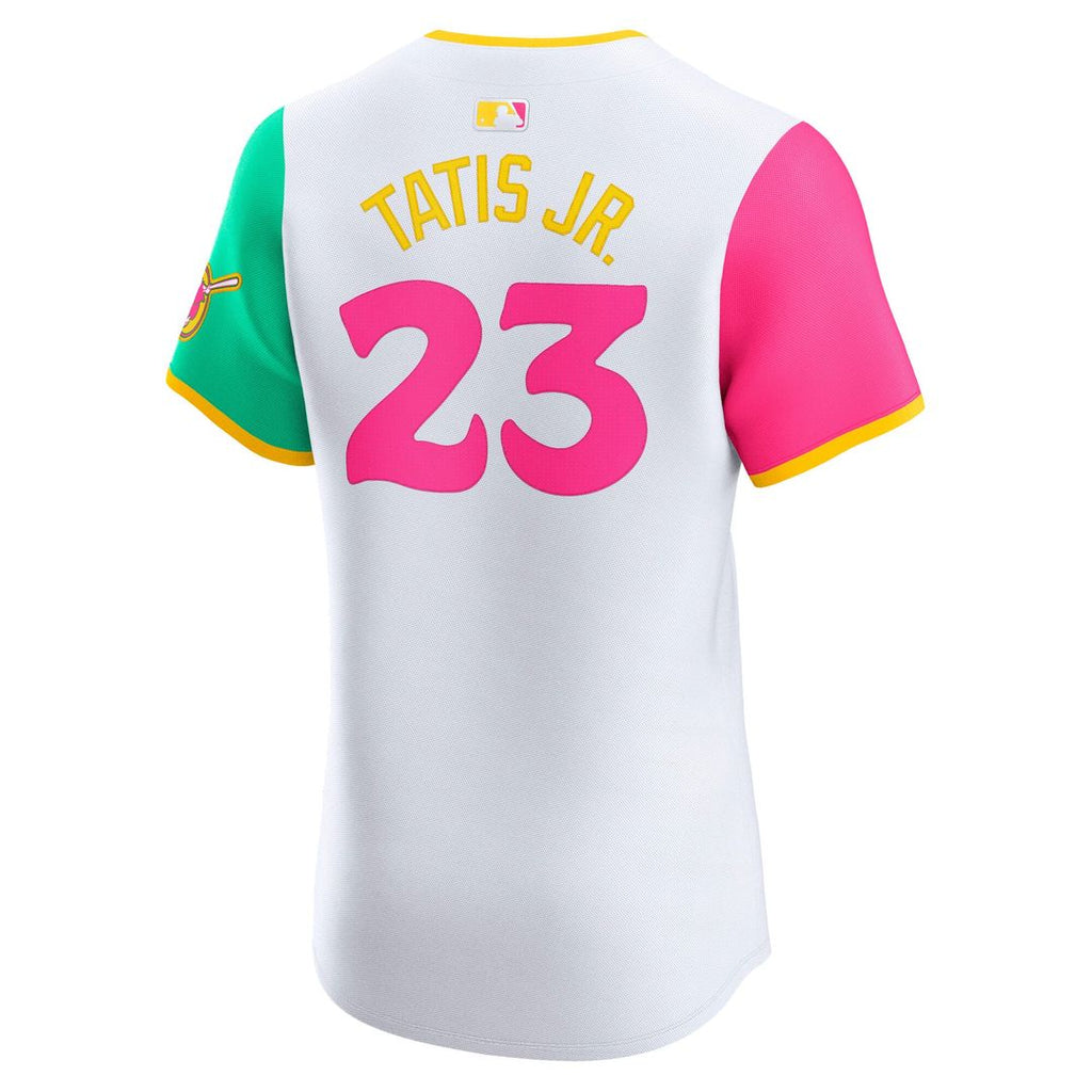 San Diego Padres Fernando Tatis Jr. Nike City Connect Elite Jersey - White