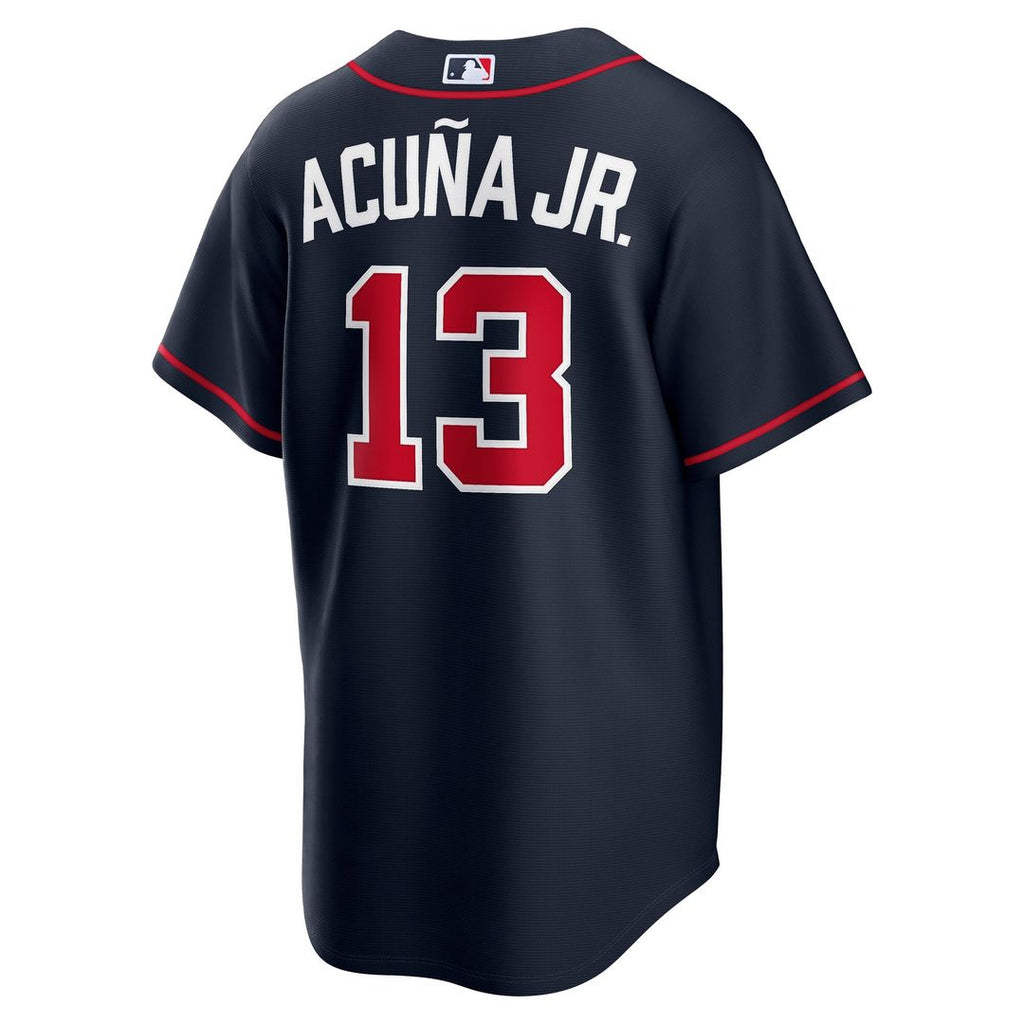 Atlanta Braves Ronald Acu?a Jr. Nike Road Replica Jersey - Gray