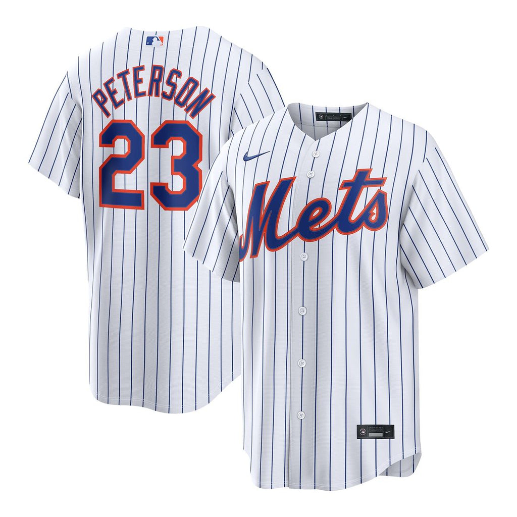 New York Mets David Peterson Nike Home Replica Jersey - White