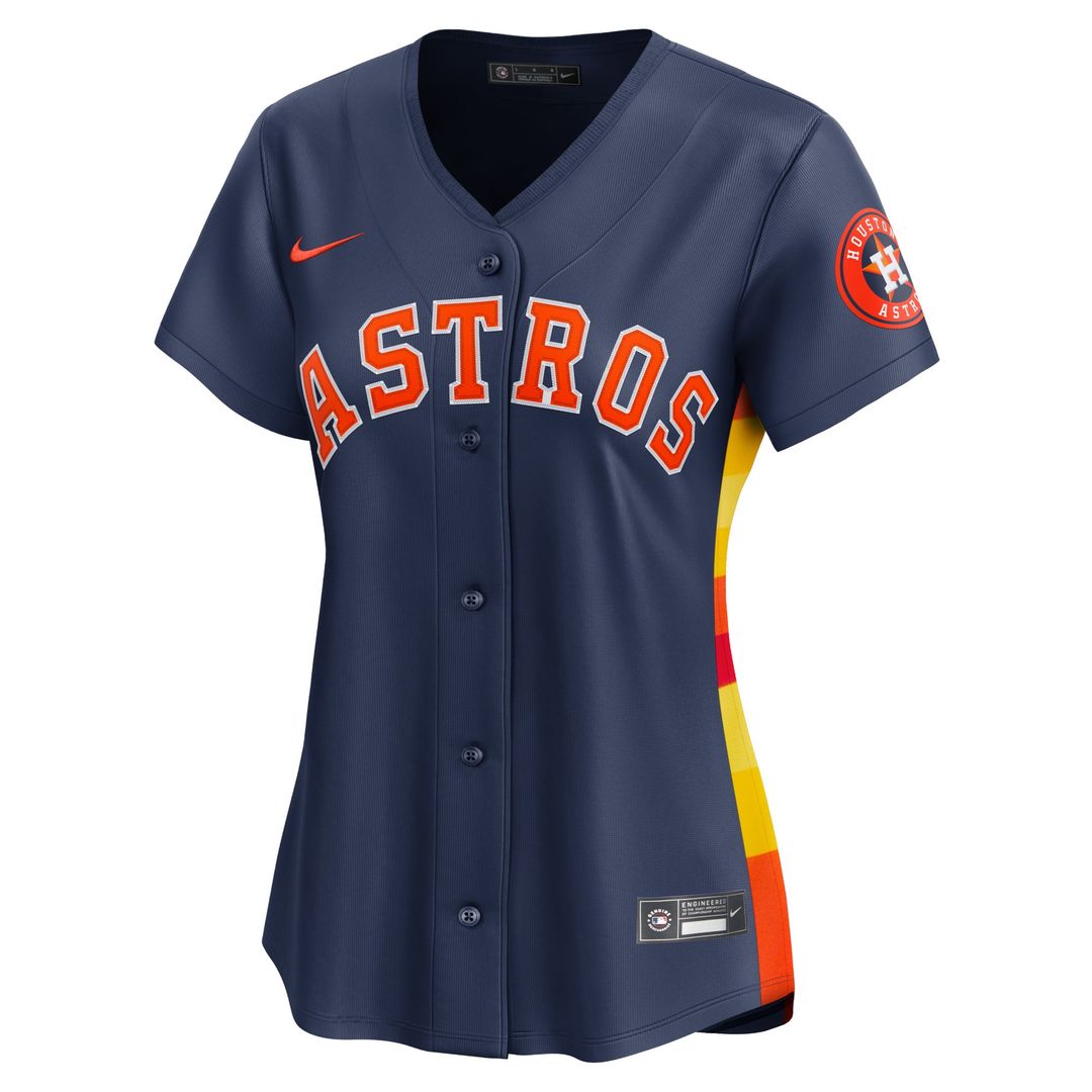 Houston Astros Jose Altuve Nike Women's Alternate Limited Player Jersey ¨C Navy