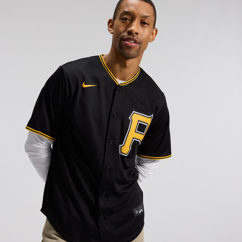 Pittsburgh Pirates Nike Alternate Replica Team Jersey - Black
