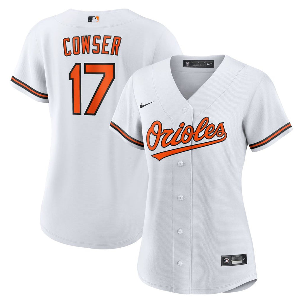 Baltimore Orioles Colton Cowser Nike Women's Home Replica Jersey - White