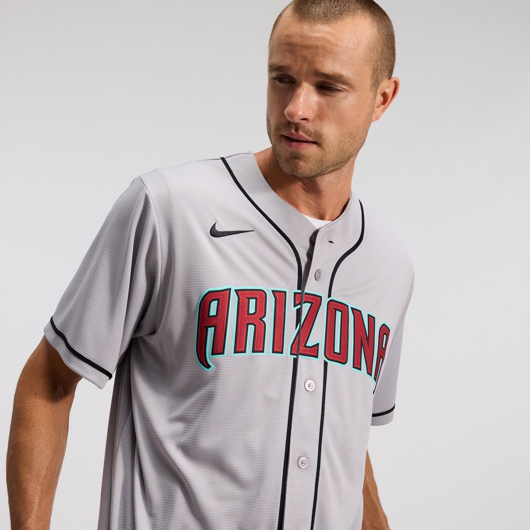 Arizona Diamondbacks Corbin Carroll Nike Road Replica Jersey - Gray