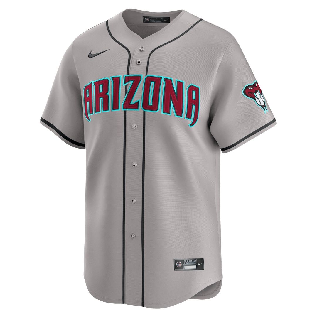 Arizona Diamondbacks Corbin Carroll Nike Road Limited Player Jersey - Gray