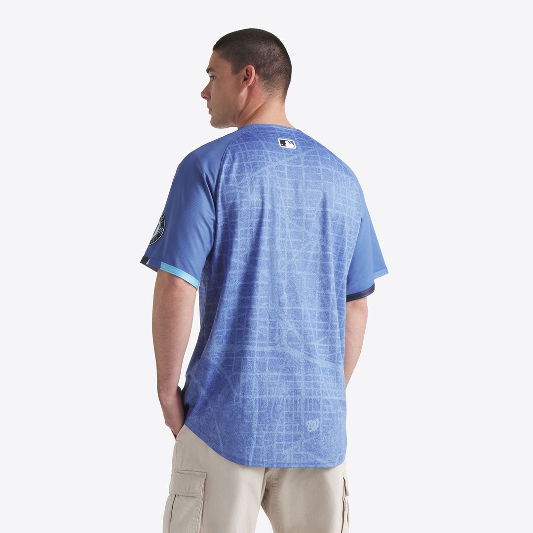 Washington Nationals Nike 2025 City Connect Limited Jersey - Blue