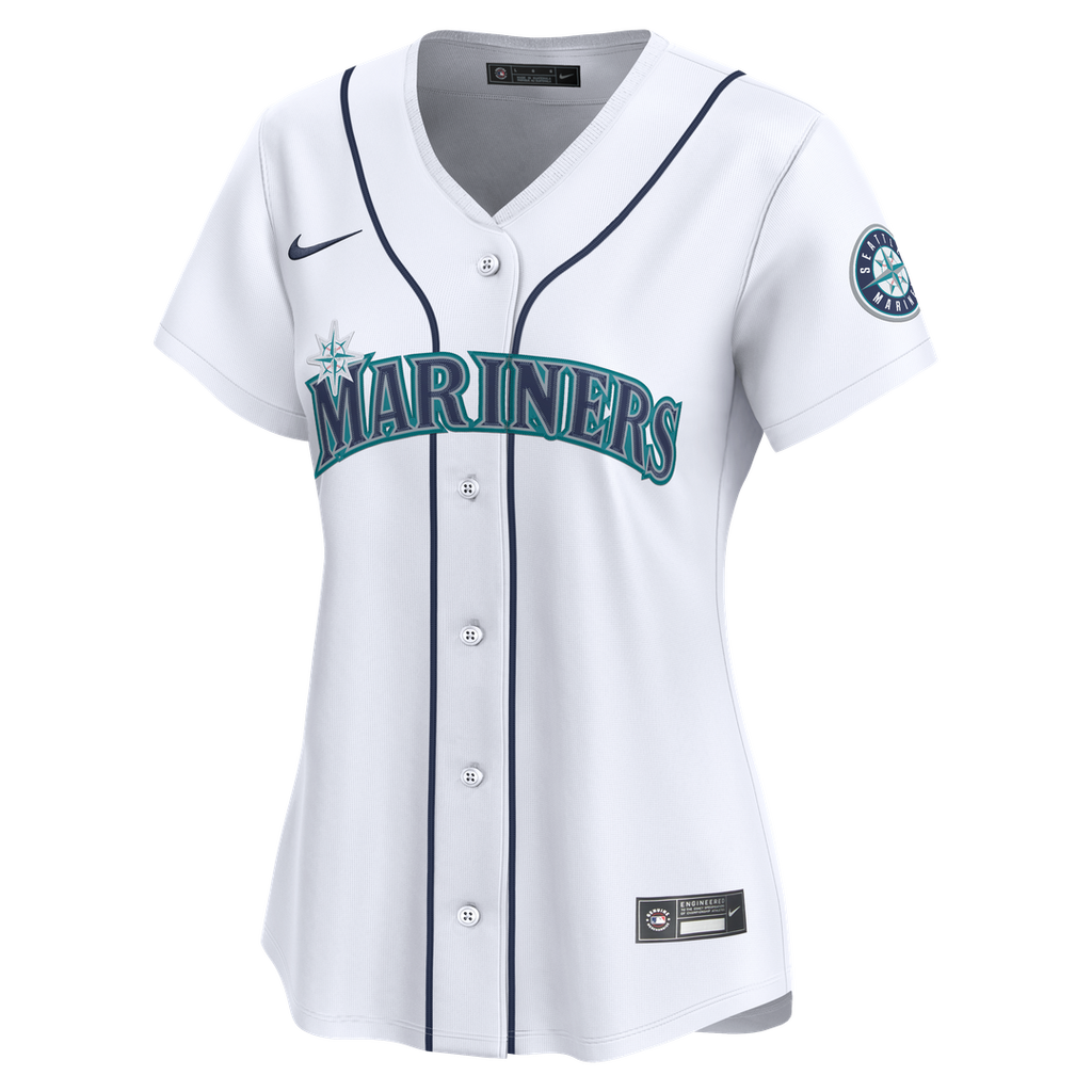 Seattle Mariners Julio Rodr¨ªguez Nike Women's Home Limited Jersey - White