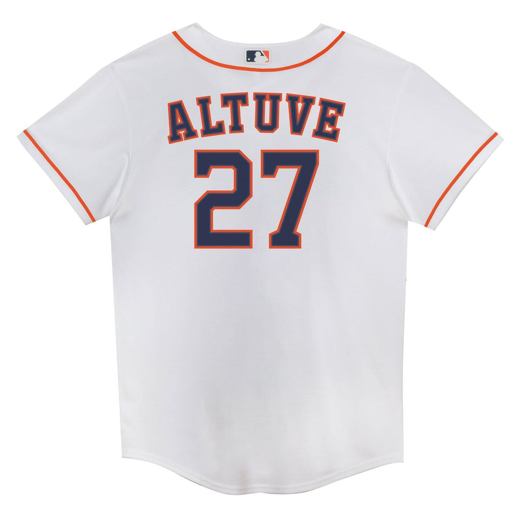 Houston Astros Jose Altuve Nike Preschool Home Replica Jersey - White