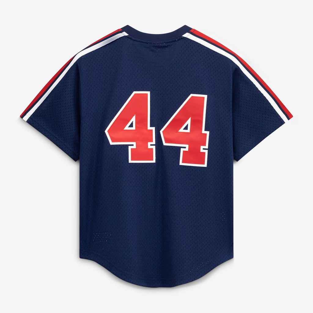 Reggie Jackson California Angels Mitchell & Ness Authentic Batting Practice Jersey - Navy