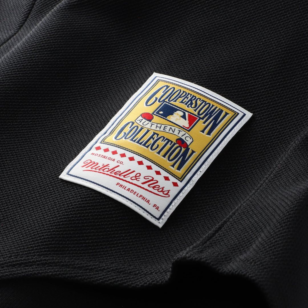 Cincinnati Reds Ken Griffey Jr. Mitchell & Ness Cooperstown Authentic Mesh Batting Practice Jersey - Black
