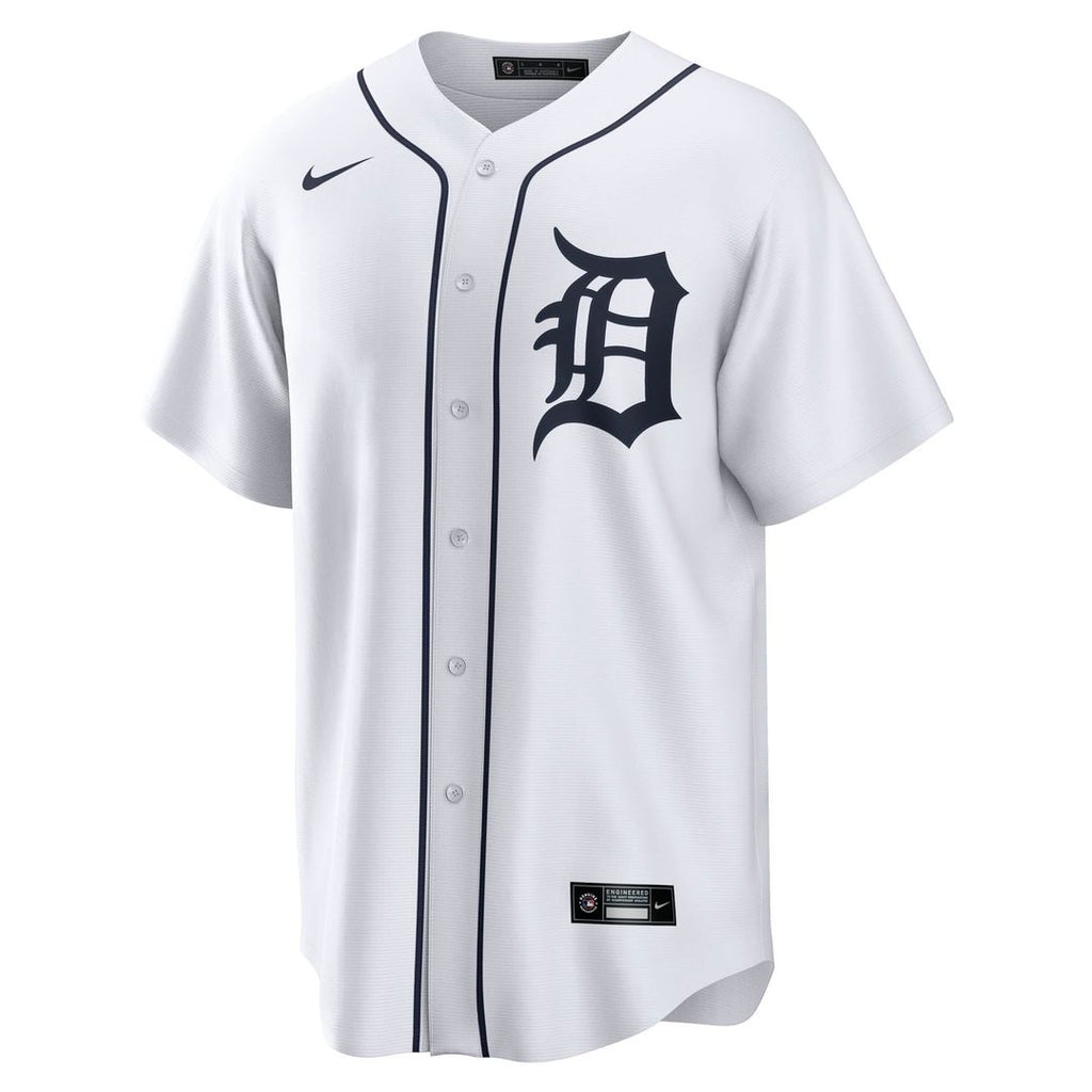 Detroit Tigers Wenceel Pérez Nike Home Replica Jersey - White