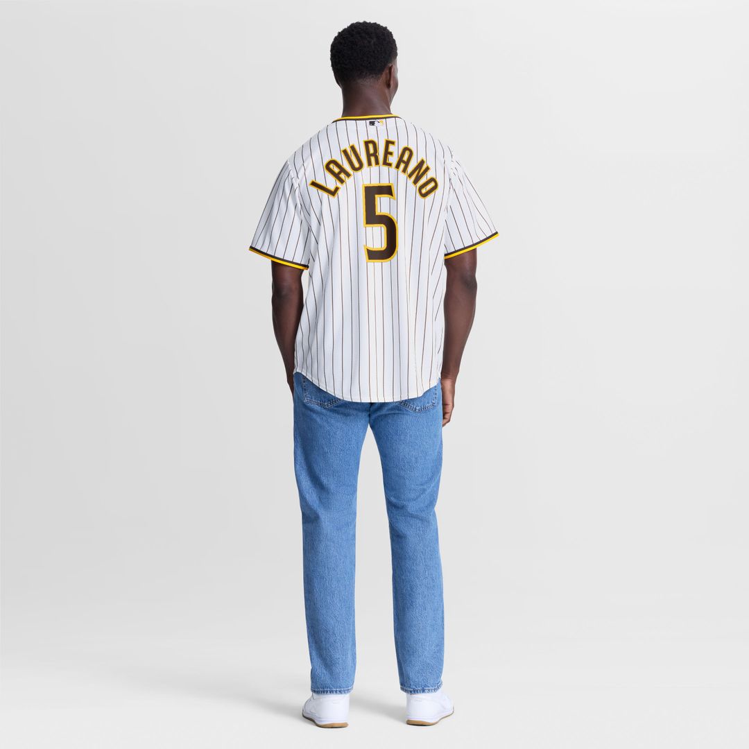 San Diego Padres Ram¨®n Laureano Nike Home Replica Jersey - White