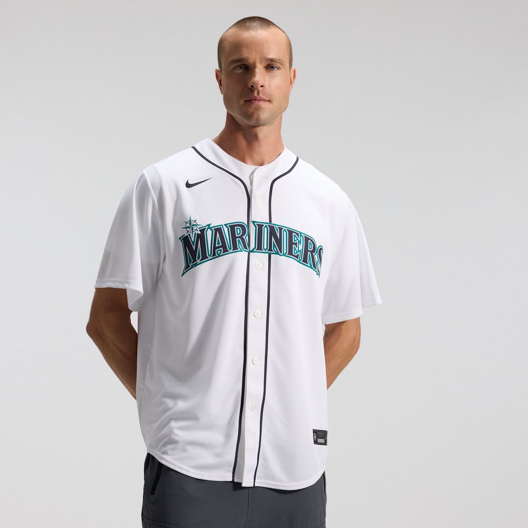 Seattle Mariners Luis Castillo Nike Home Replica Jersey - White