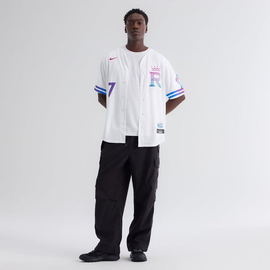 Kansas City Royals Bobby Witt Jr. Nike 2026 City Connect Stadium Jersey - White
