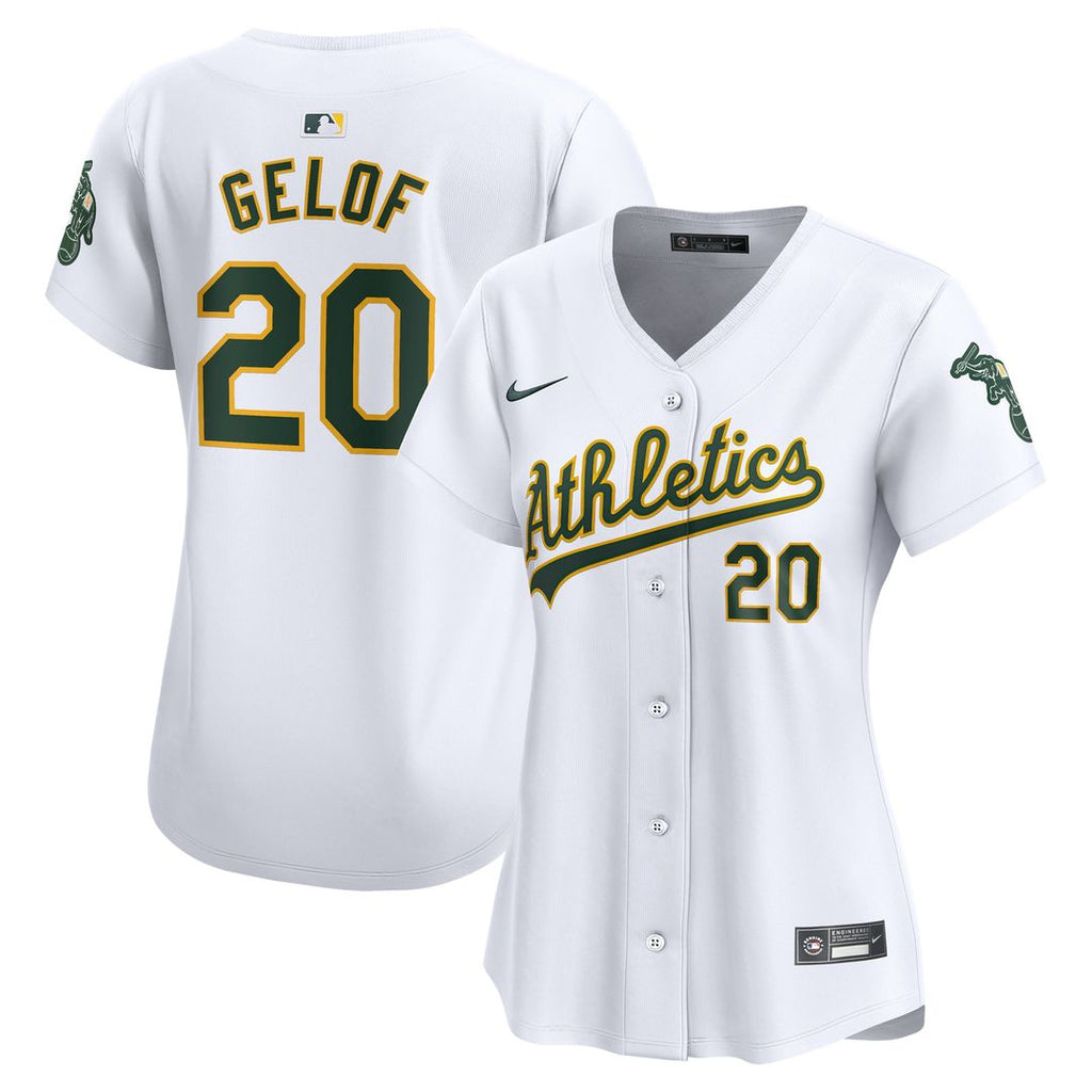 Athletics Zack Gelof Nike Women's Home Limited Player Jersey ¨C White