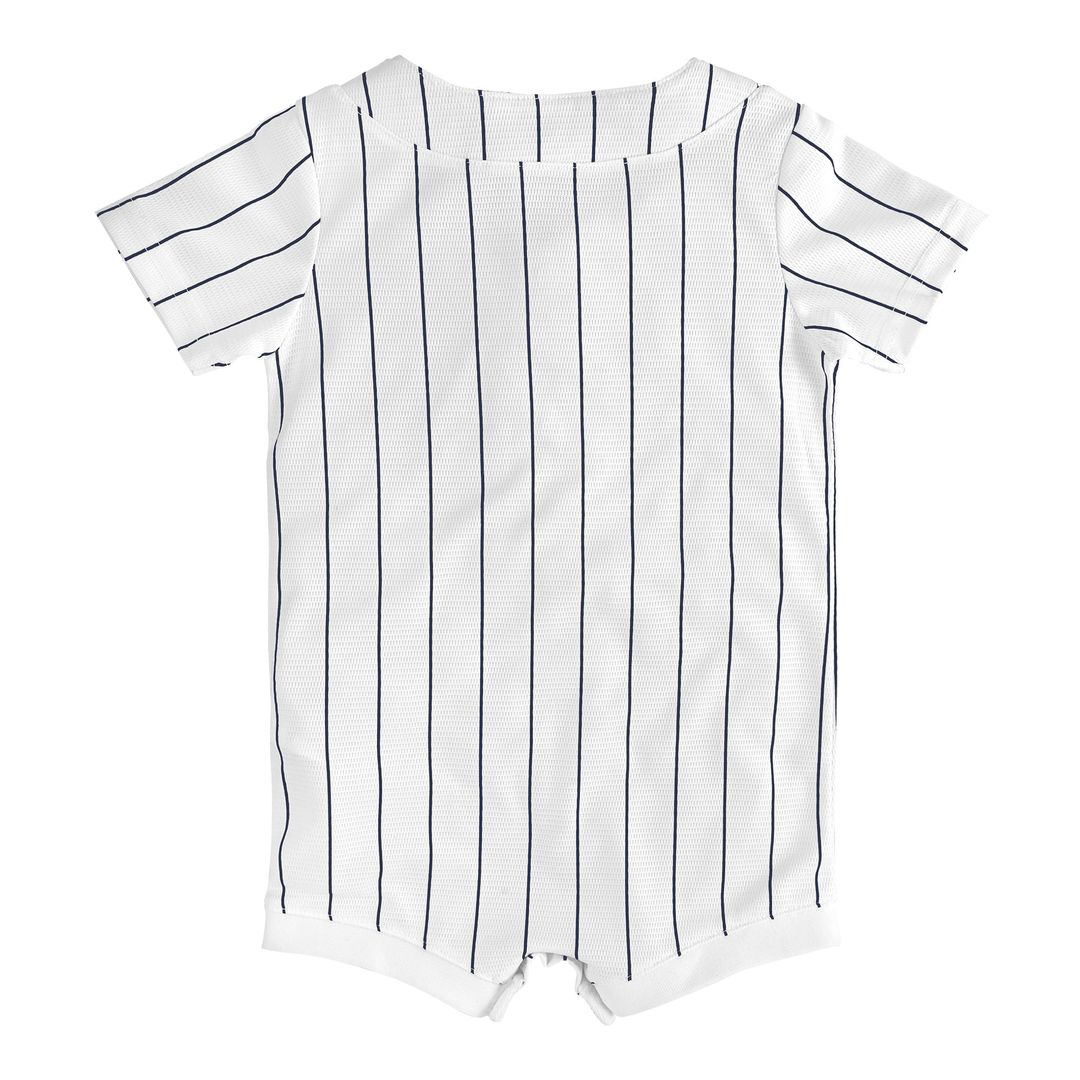 Milwaukee Brewers Nike Newborn & Infant Alternate Replica Romper Jersey - White