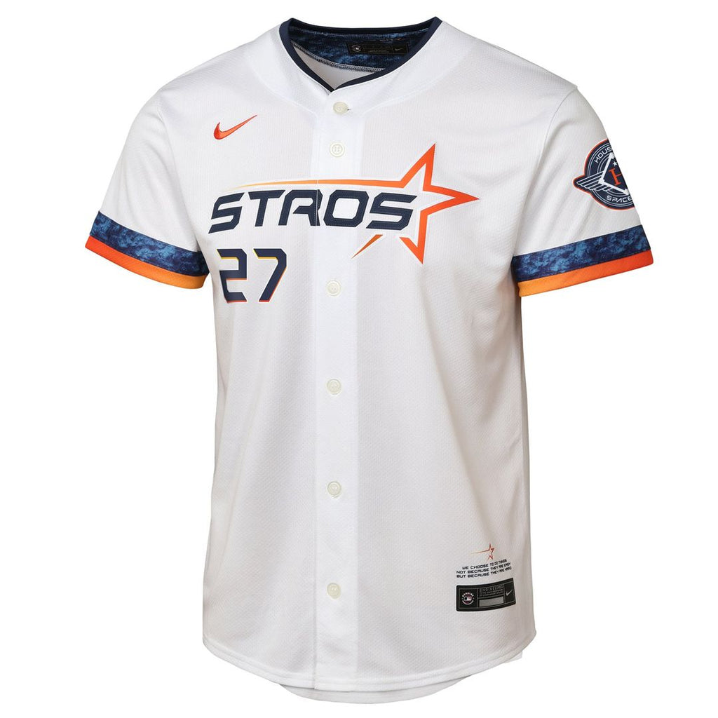 Houston Astros Jose Altuve Nike Youth 2025 City Connect Limited Player Jersey - White