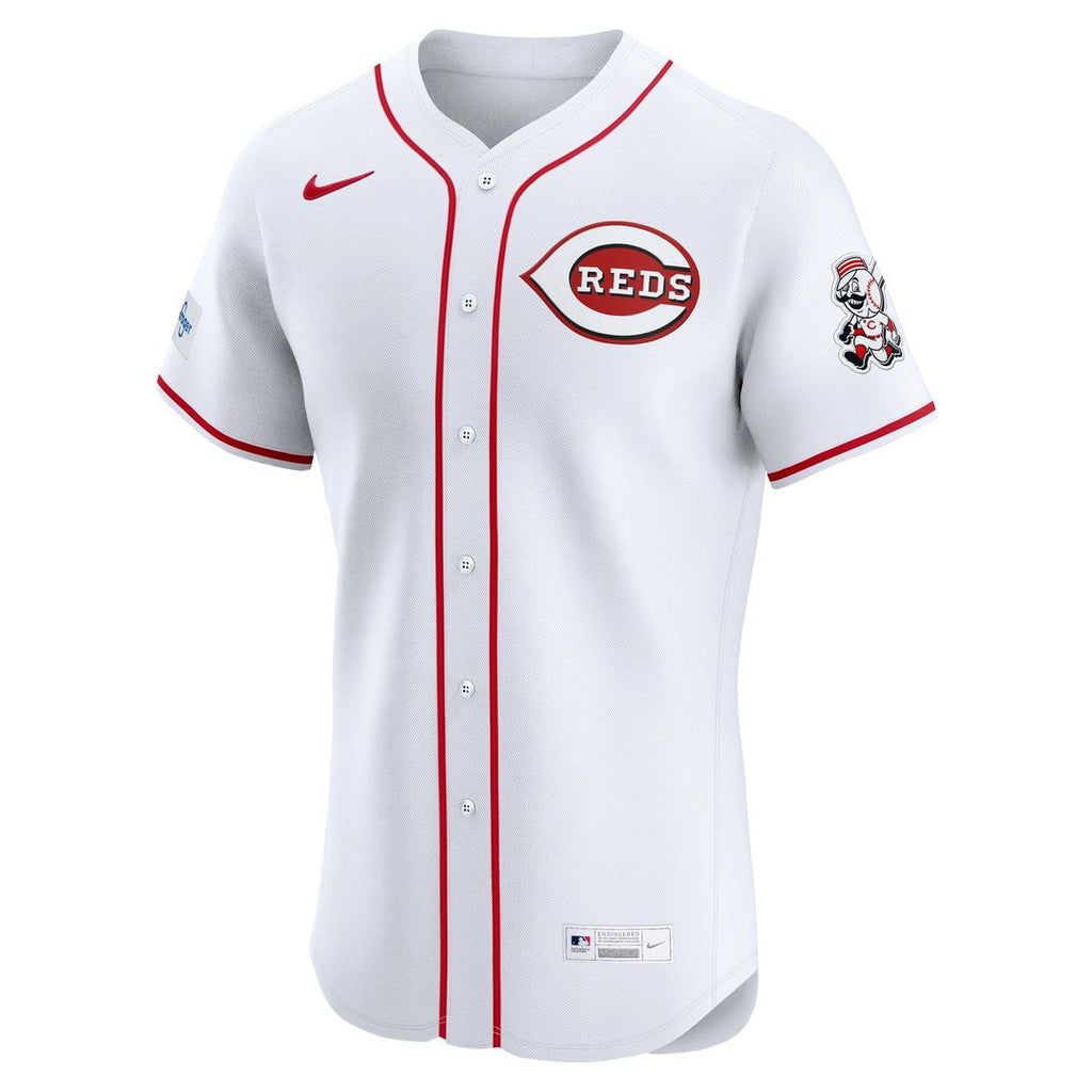 Cincinnati Reds Nike Home Elite Jersey - White