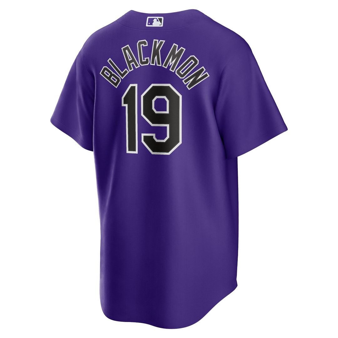 Colorado Rockies Charlie Blackmon Nike Home Replica Player Name Jersey - White