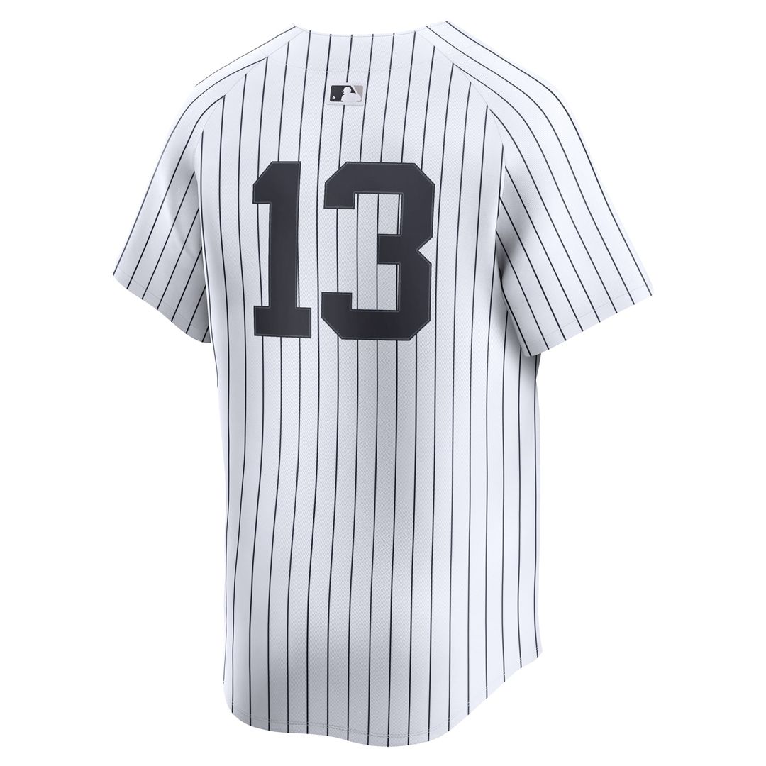 New York Yankees Jazz Chisholm Jr. Nike Home Limited Player Jersey - White