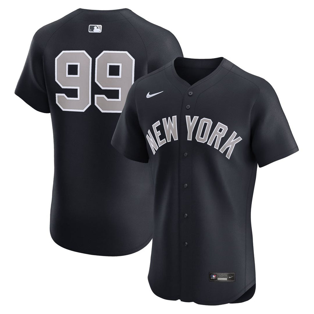 New York Yankees Aaron Judge Nike Alternate Elite Jersey - Navy