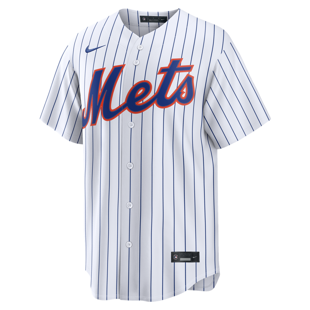New York Mets Francisco Lindor Nike Home Replica Jersey - White