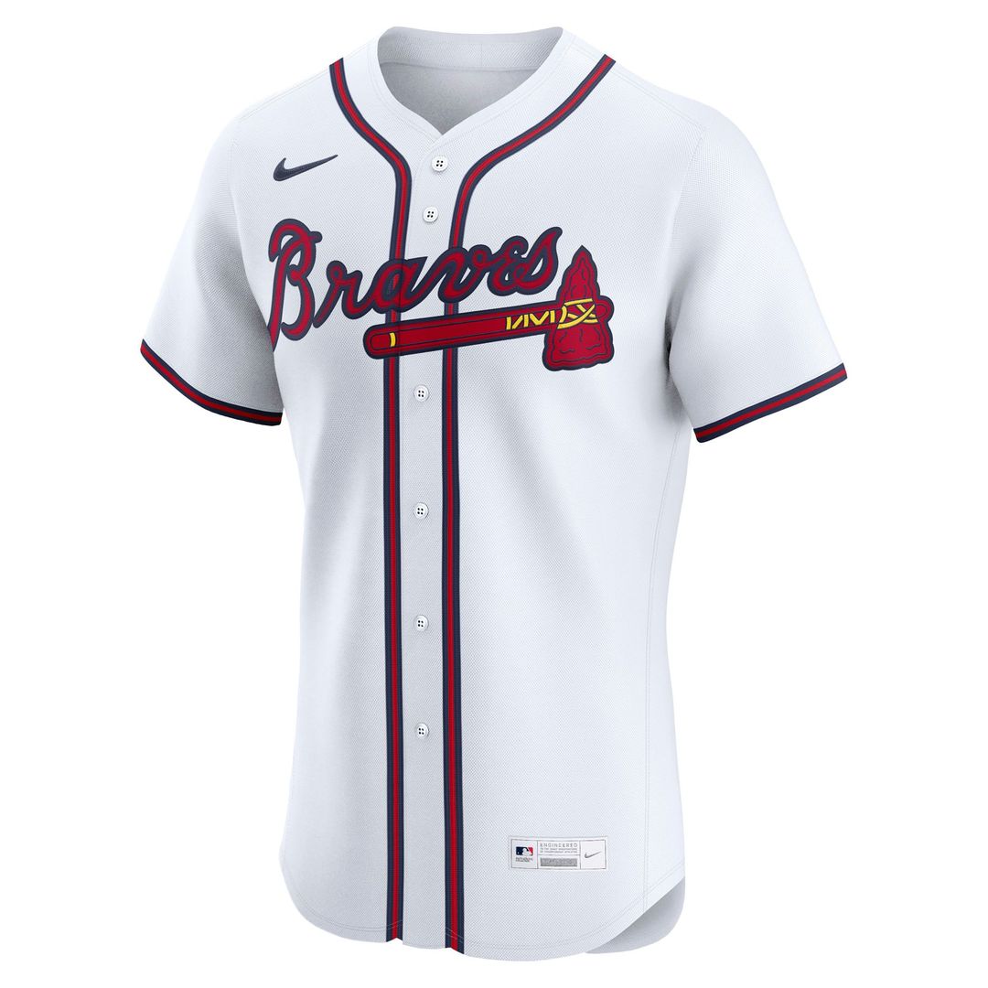 Atlanta Braves Ronald Acuña Jr. Nike Home Elite Player Jersey - White