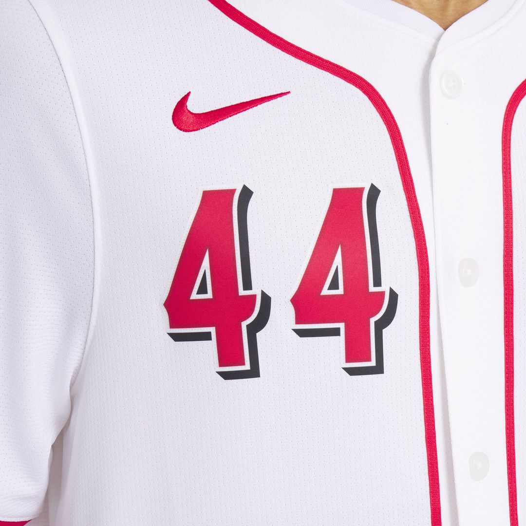 Cincinnati Reds Elly De La Cruz Nike Home Limited Player Jersey - White