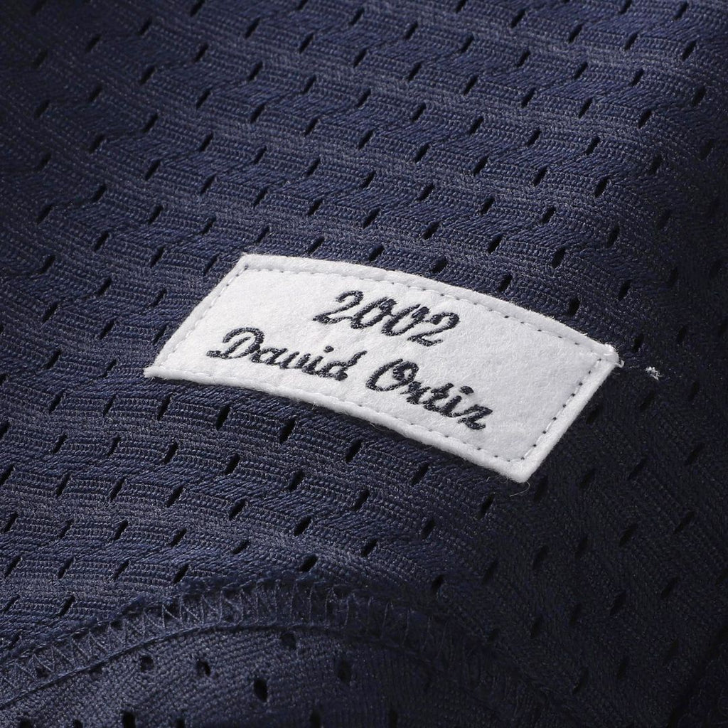 Minnesota Twins David Ortiz Mitchell & Ness Youth Cooperstown Mesh Batting Practice Jersey - Navy