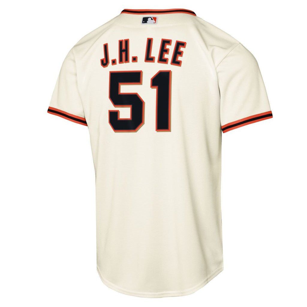 San Francisco Giants Jung Hoo Lee Nike Youth Home Replica Player Jersey - Cream