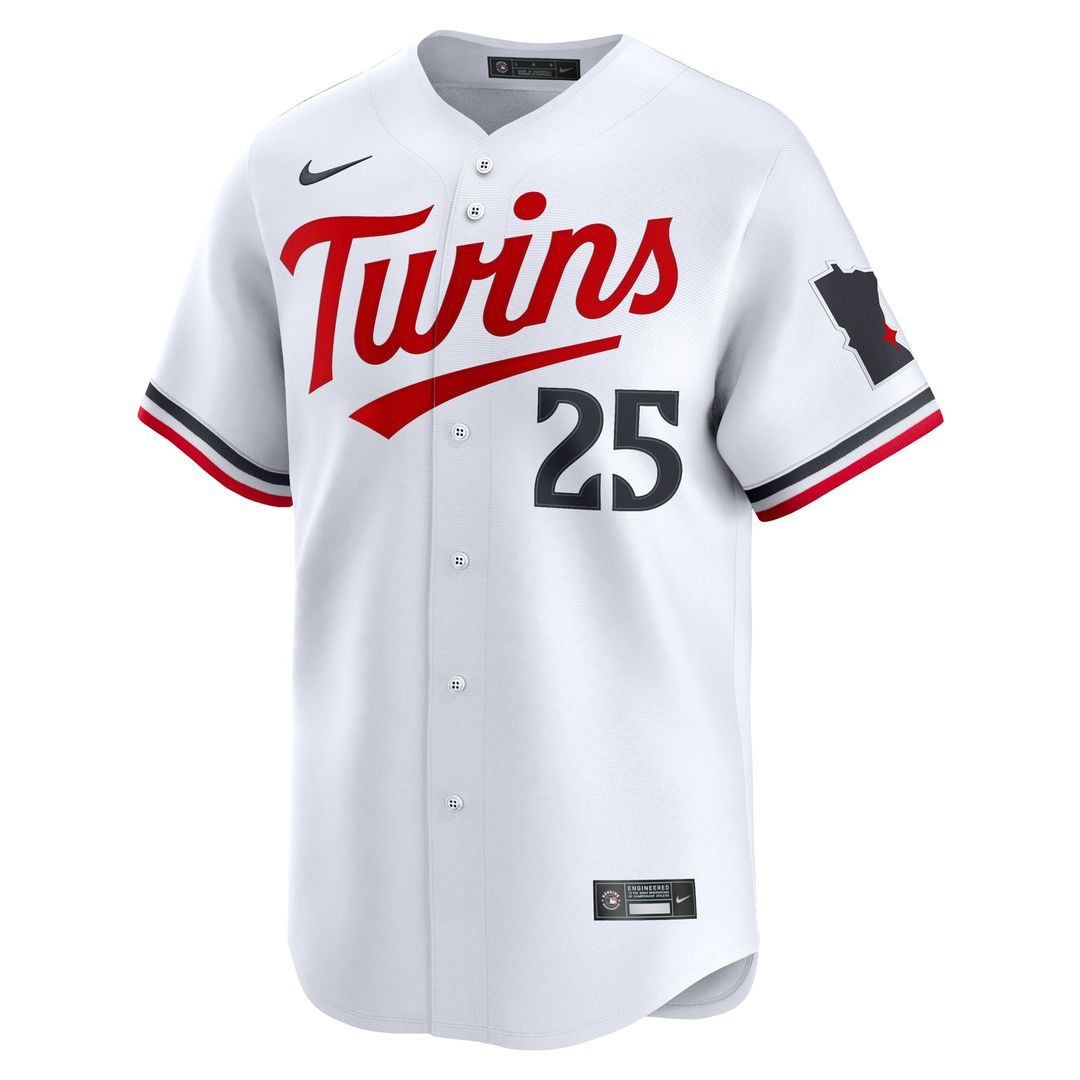 Minnesota Twins Byron Buxton Nike Home Limited Player Jersey - White