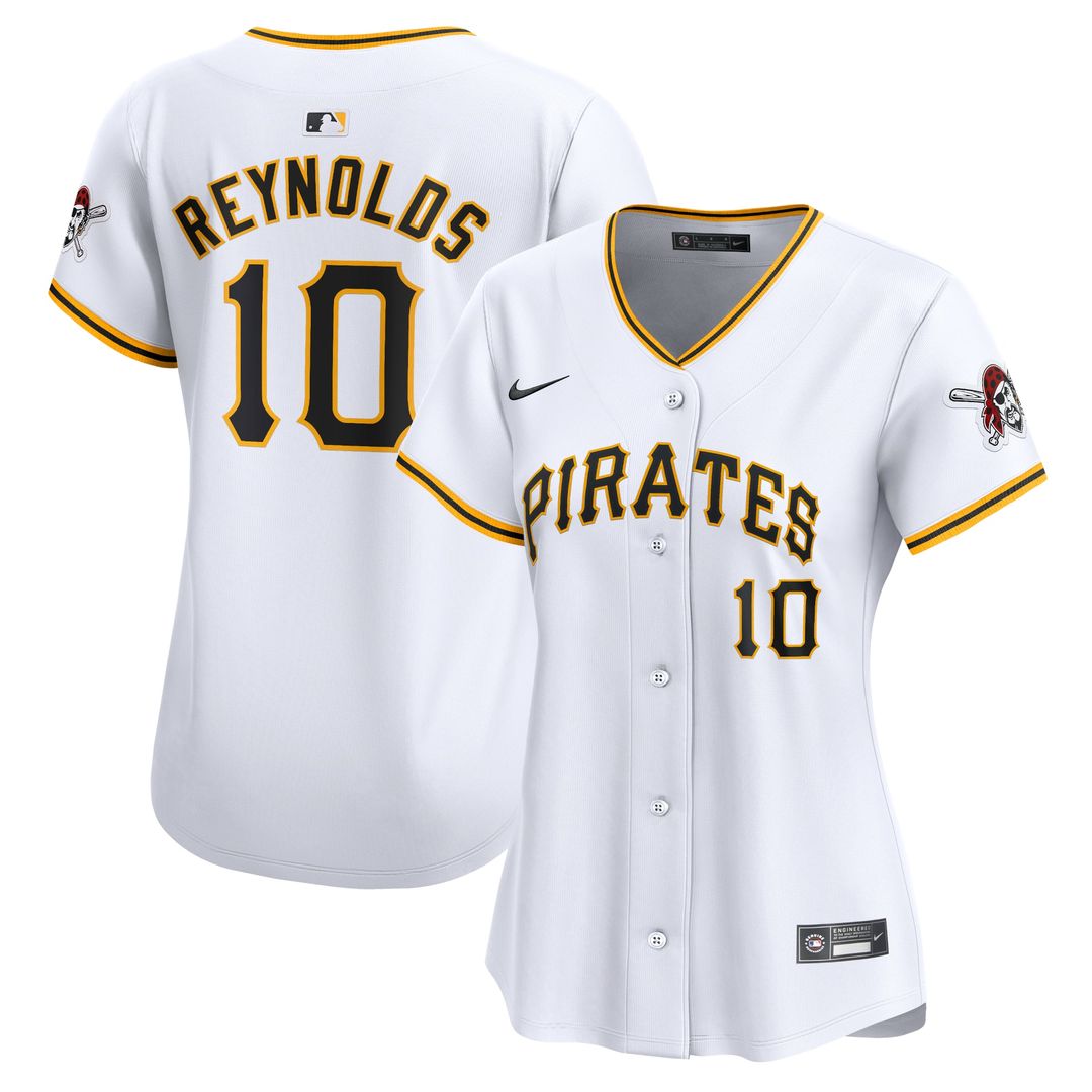 Pittsburgh Pirates Bryan Reynolds Nike Women's Home Limited Player Jersey - White