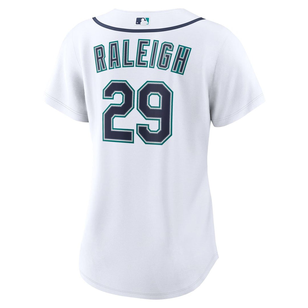 Seattle Mariners Cal Raleigh Nike Women's Home Replica Jersey - White