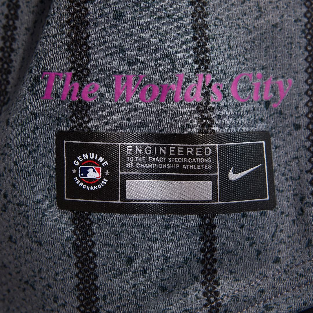 New York Mets Nike Women's City Connect Limited Jersey - Gray