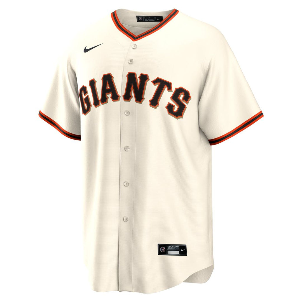 San Francisco Giants Patrick Bailey Nike Home Replica Jersey - Cream