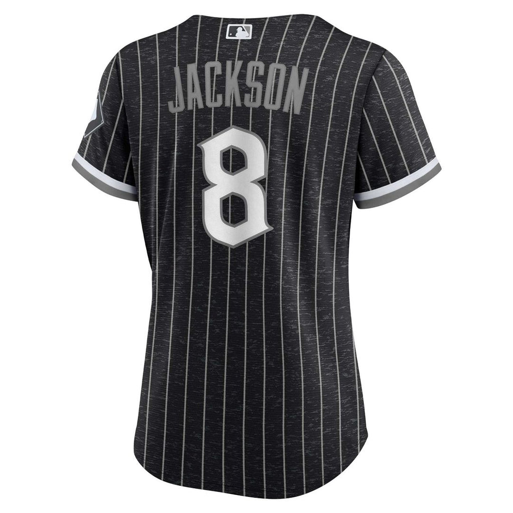 Chicago White Sox Bo Jackson Nike Women's City Connect Replica Player Jersey - Black