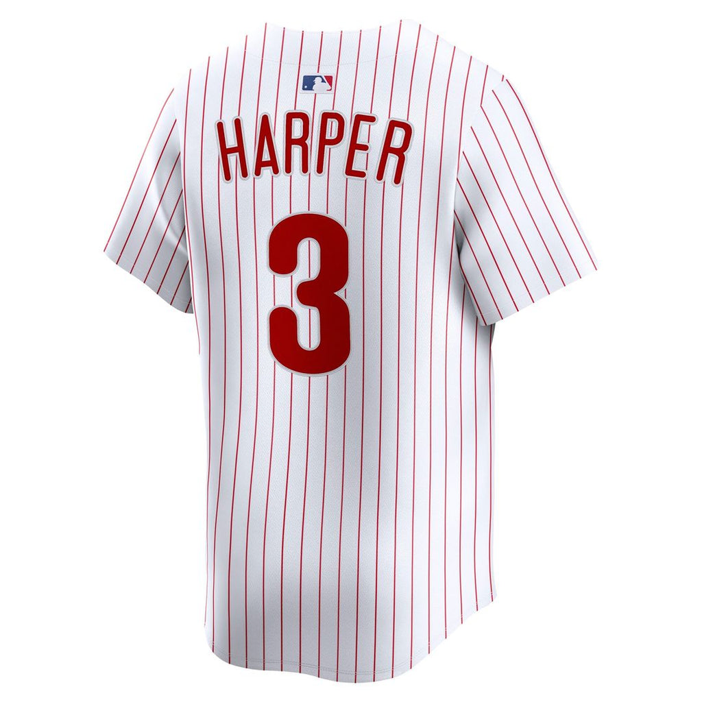 Philadelphia Phillies Bryce Harper Nike Home Limited Player Jersey - White