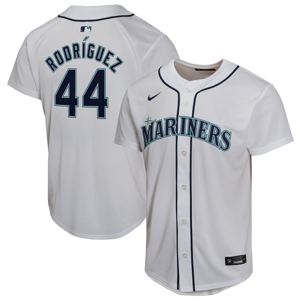Seattle Mariners Julio Rodr¨ªguez Nike Youth Home Game Player Jersey - White