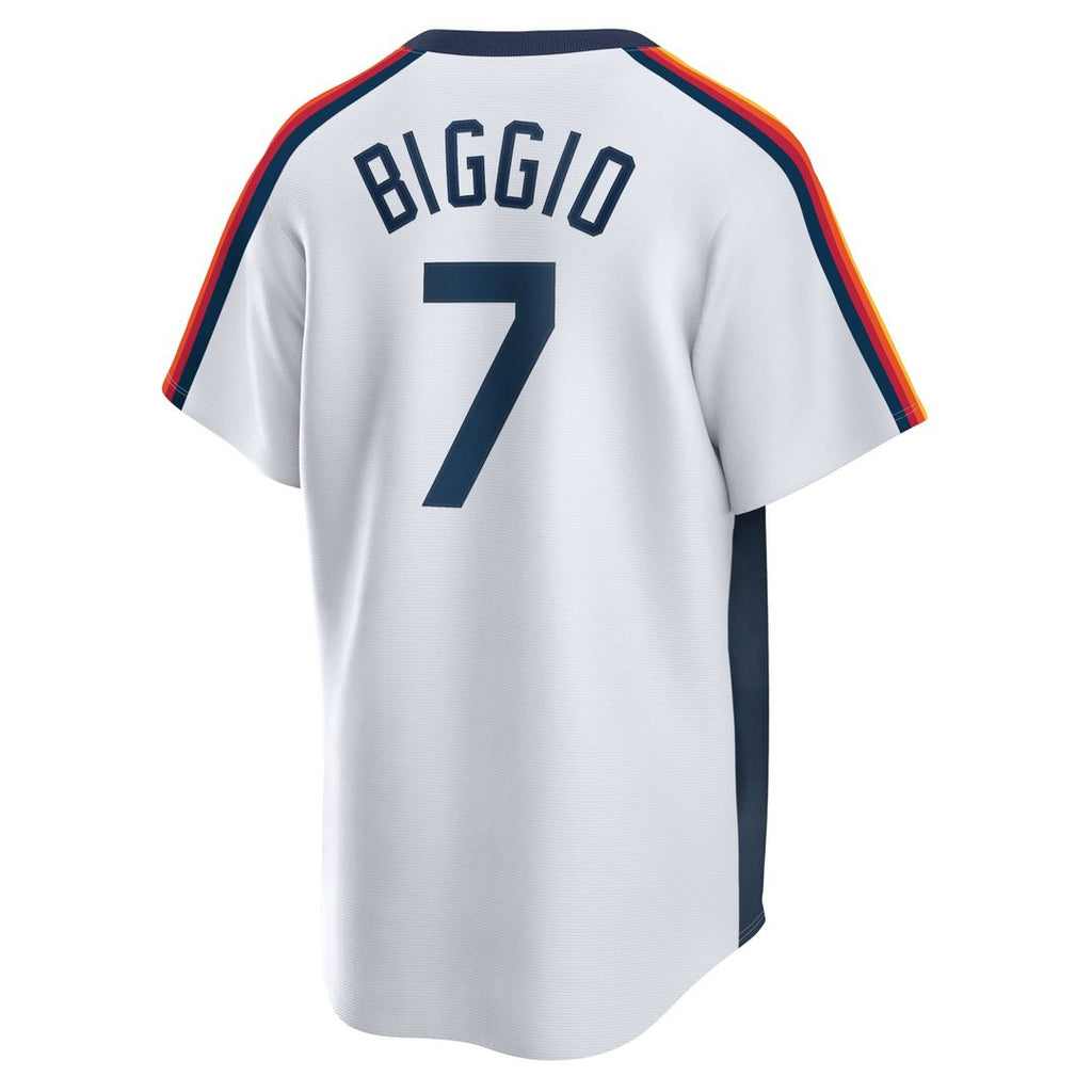 Houston Astros Craig Biggio Nike Home Cooperstown Logo Player Jersey - White