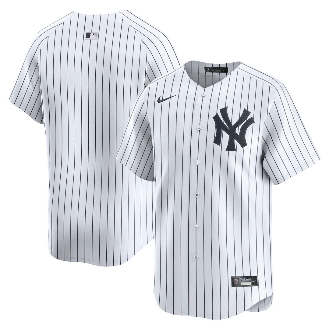New York Yankees Nike Away Limited Jersey - Gray
