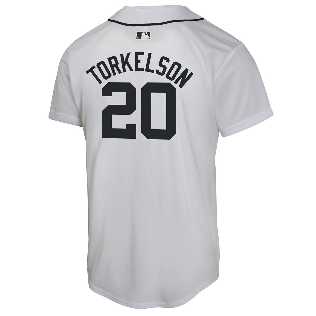 Detroit Tigers Spencer Torkelson Nike Youth Home Game Player Jersey - White