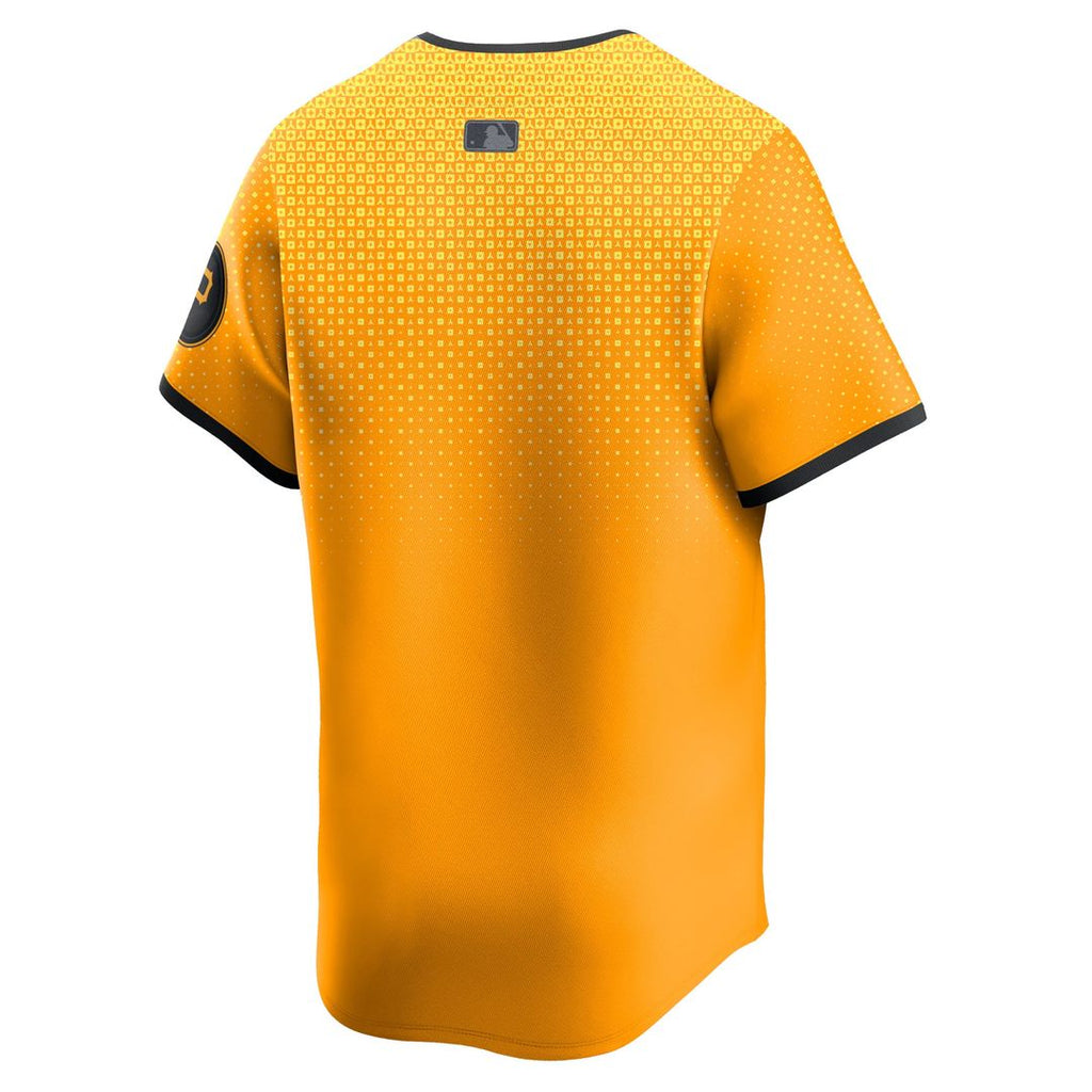 Pittsburgh Pirates Nike City Connect Limited Jersey - Gold