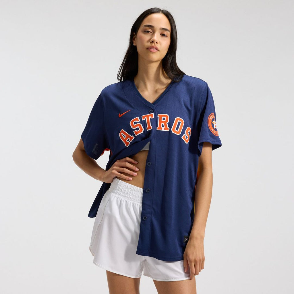 Houston Astros Jose Altuve Nike Women's Alternate Limited Player Jersey ¨C Navy
