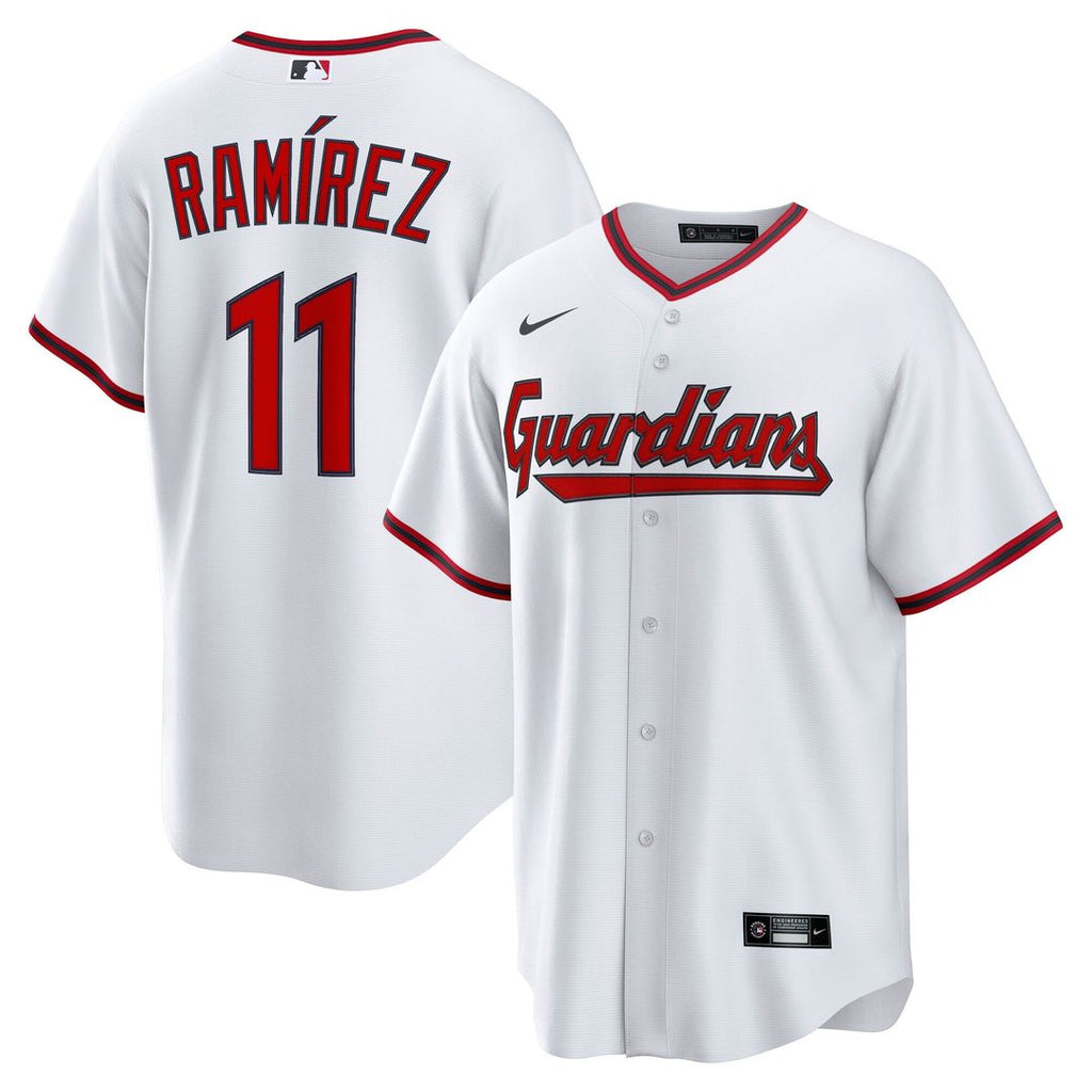 Cleveland Guardians José Ramírez Nike Home Replica Jersey - White